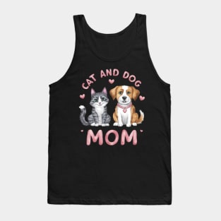 Cat and Dog Mom Tank Top